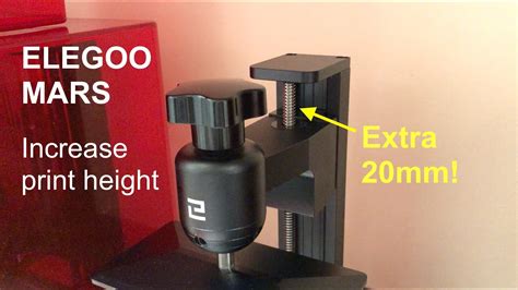 These are the specifications for the <b>Elegoo</b> Saturn: Operation: 3. . Elegoo mars z axis fix